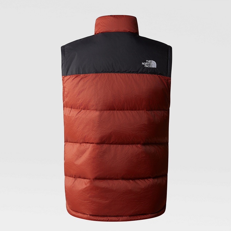 The North Face Diablo Down Gilet Brandy Brown/Tnf Black | TEXMIK-910