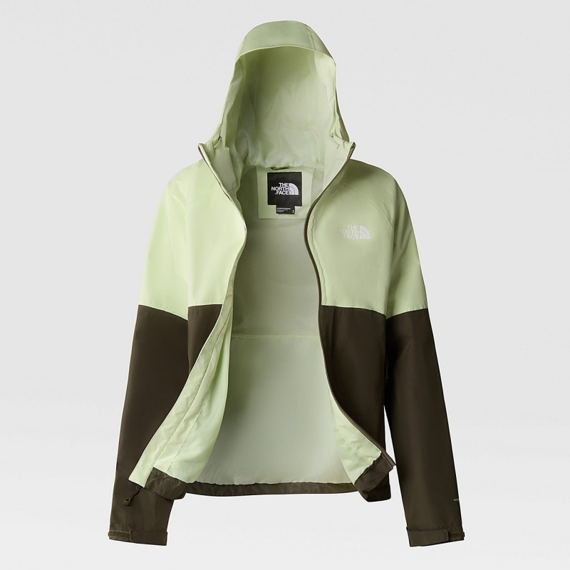 The North Face Diablo Dynamic Jacket Lime Cream - New Taupe Green | IOKHVF-260