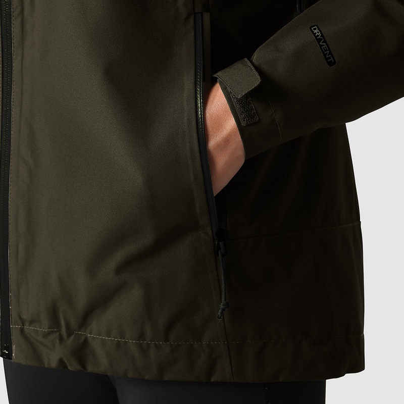 The North Face Diablo Dynamic Jacket Lime Cream - New Taupe Green | IOKHVF-260