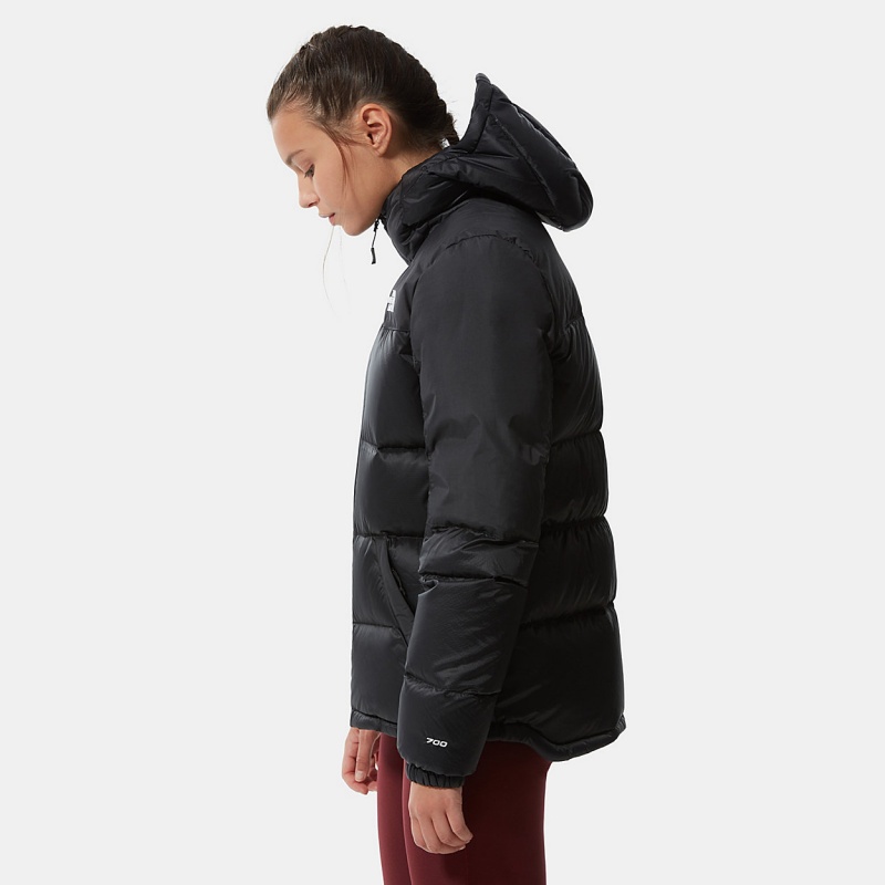 The North Face Diablo Hooded Down Jacket Tnf Black - Tnf Black | TNLMDR-137