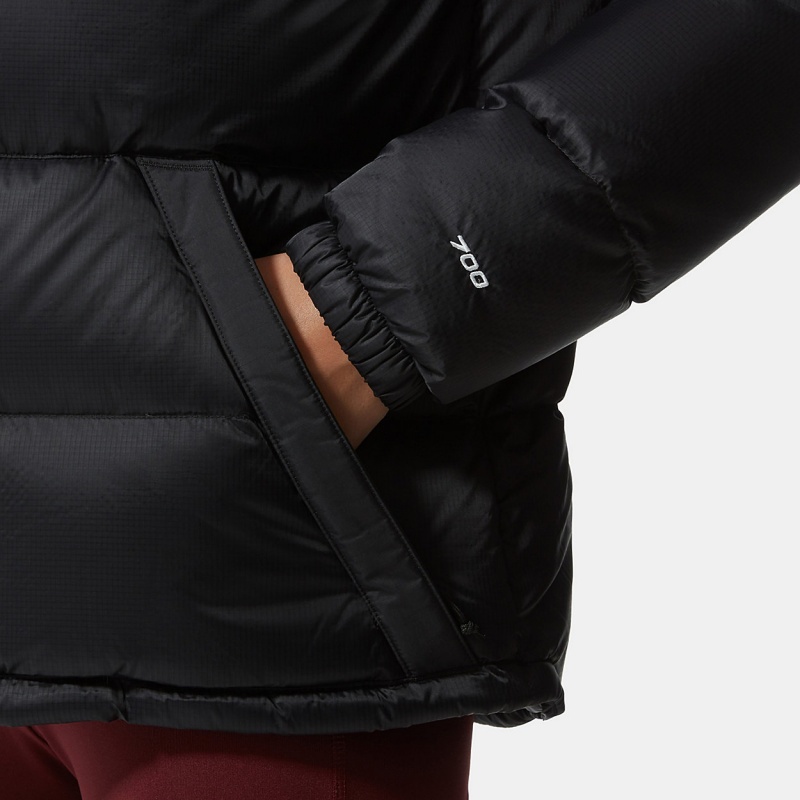 The North Face Diablo Hooded Down Jacket Tnf Black - Tnf Black | TNLMDR-137