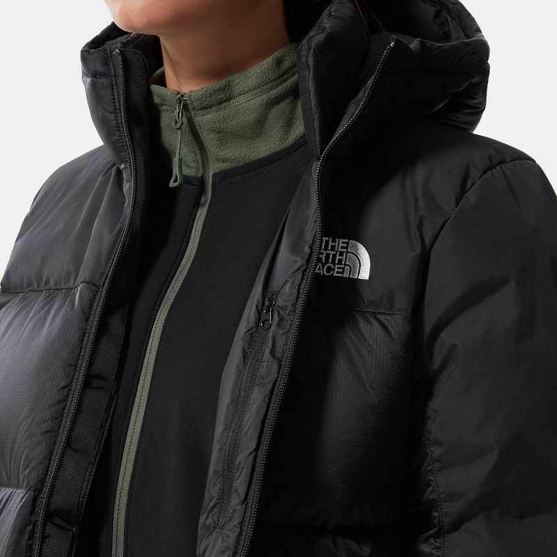 The North Face Diablo Hooded Down Jacket Tnf Black - Tnf Black | TNLMDR-137