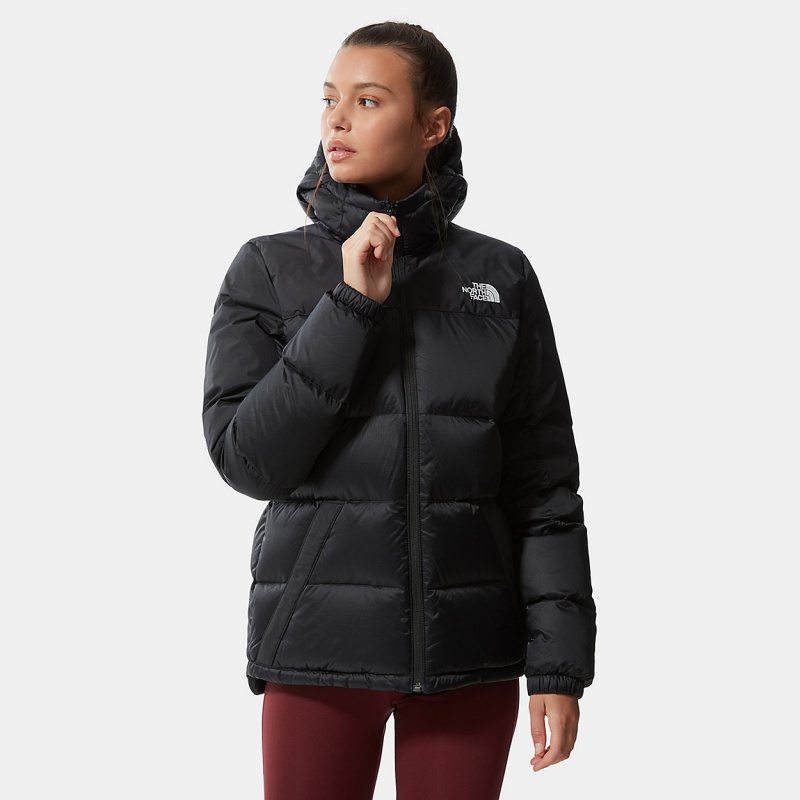 The North Face Diablo Hooded Down Jacket Tnf Black - Tnf Black | TNLMDR-137