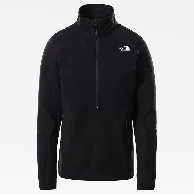 The North Face Diablo Midlayer 1/4 Zip Fleece Tnf Black - Tnf Black | ACUFMP-720