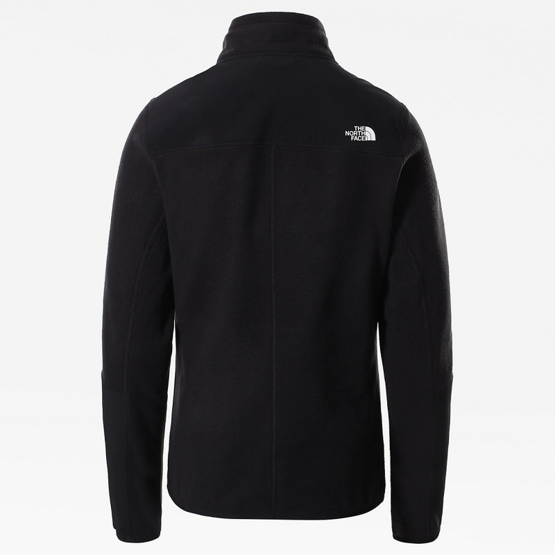 The North Face Diablo Midlayer 1/4 Zip Fleece Tnf Black - Tnf Black | ACUFMP-720