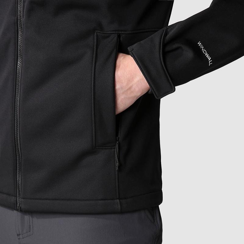 The North Face Diablo Softshell Jacket Tnf Black - Tnf Black | VYEGWN-963