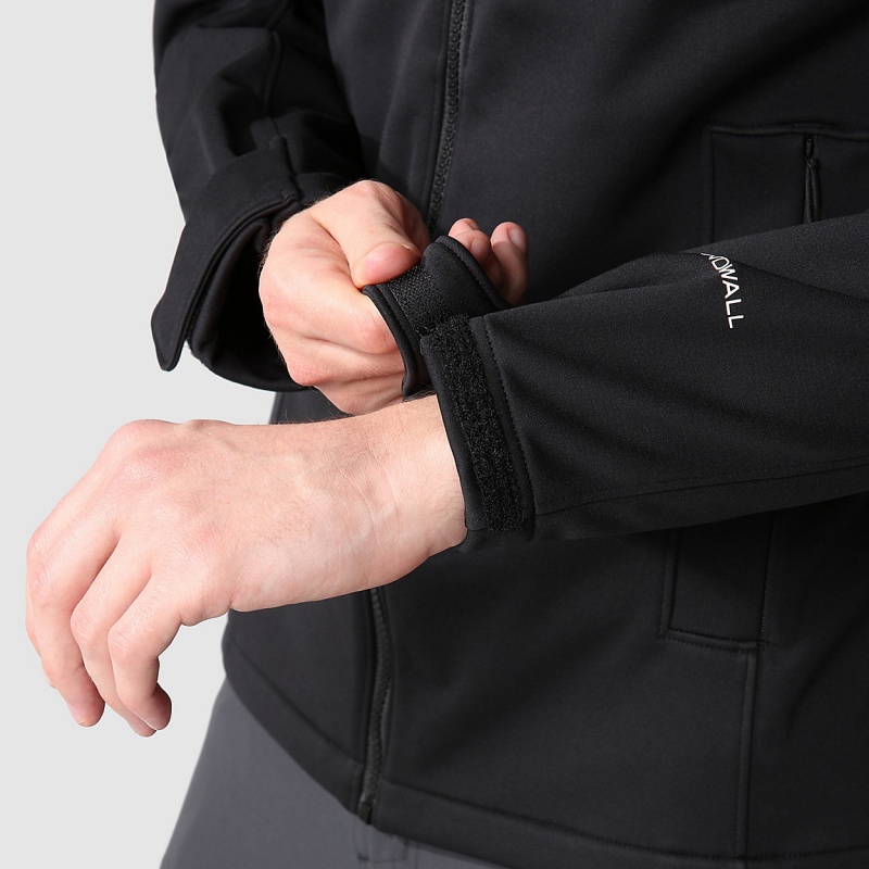 The North Face Diablo Softshell Jacket Tnf Black - Tnf Black | VYEGWN-963