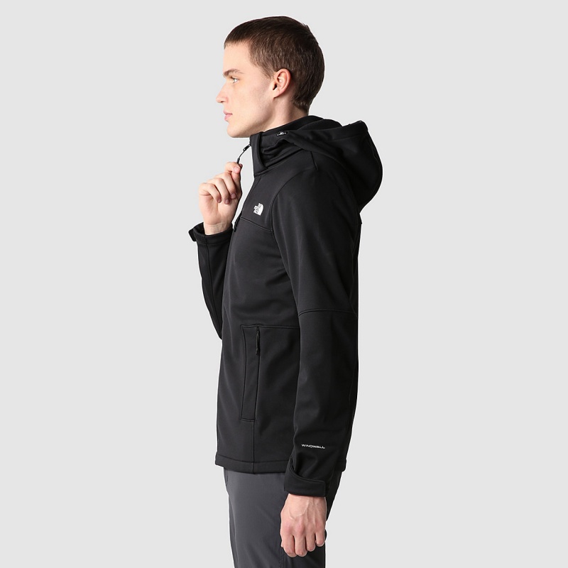 The North Face Diablo Softshell Jacket Tnf Black - Tnf Black | VYEGWN-963