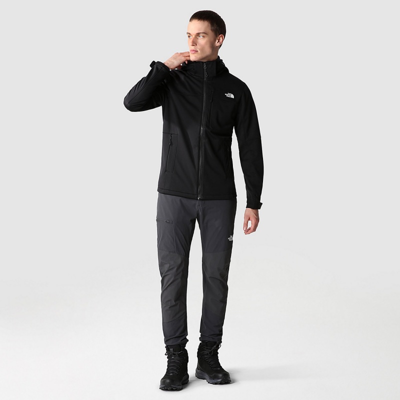 The North Face Diablo Softshell Jacket Tnf Black - Tnf Black | VYEGWN-963