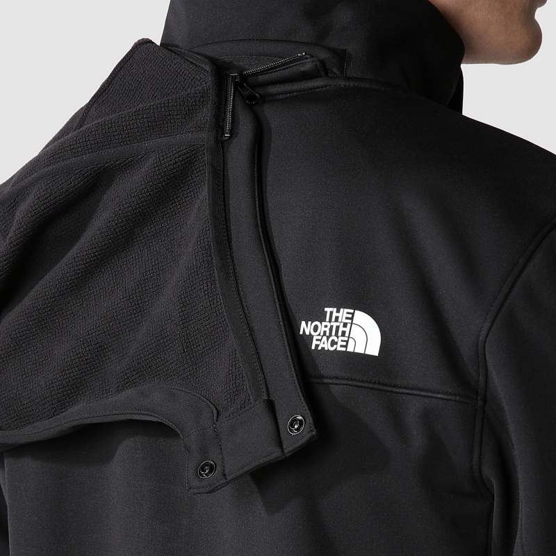 The North Face Diablo Softshell Jacket Tnf Black - Tnf Black | VYEGWN-963