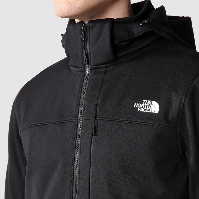 The North Face Diablo Softshell Jacket Tnf Black - Tnf Black | VYEGWN-963