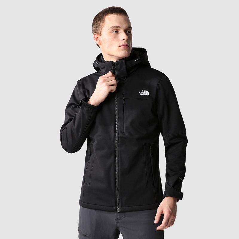 The North Face Diablo Softshell Jacket Tnf Black - Tnf Black | VYEGWN-963