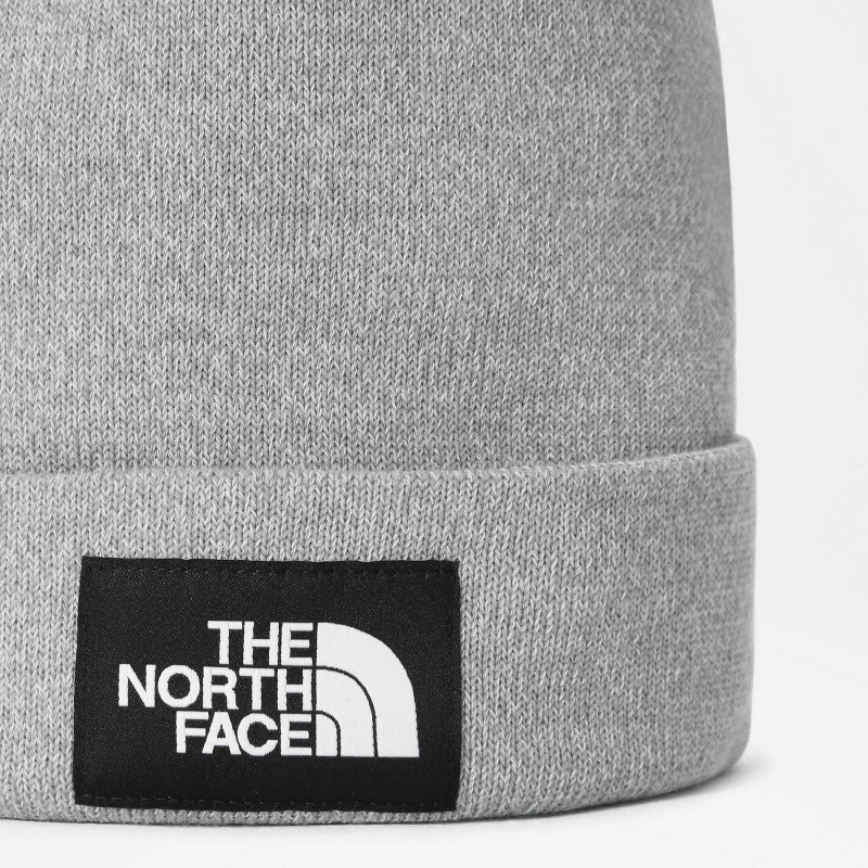 The North Face Dock Worker Recycled Beanie Tnf Light Grey Heather | TMFRSW-836