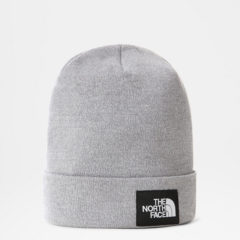 The North Face Dock Worker Recycled Beanie Tnf Light Grey Heather | TMFRSW-836