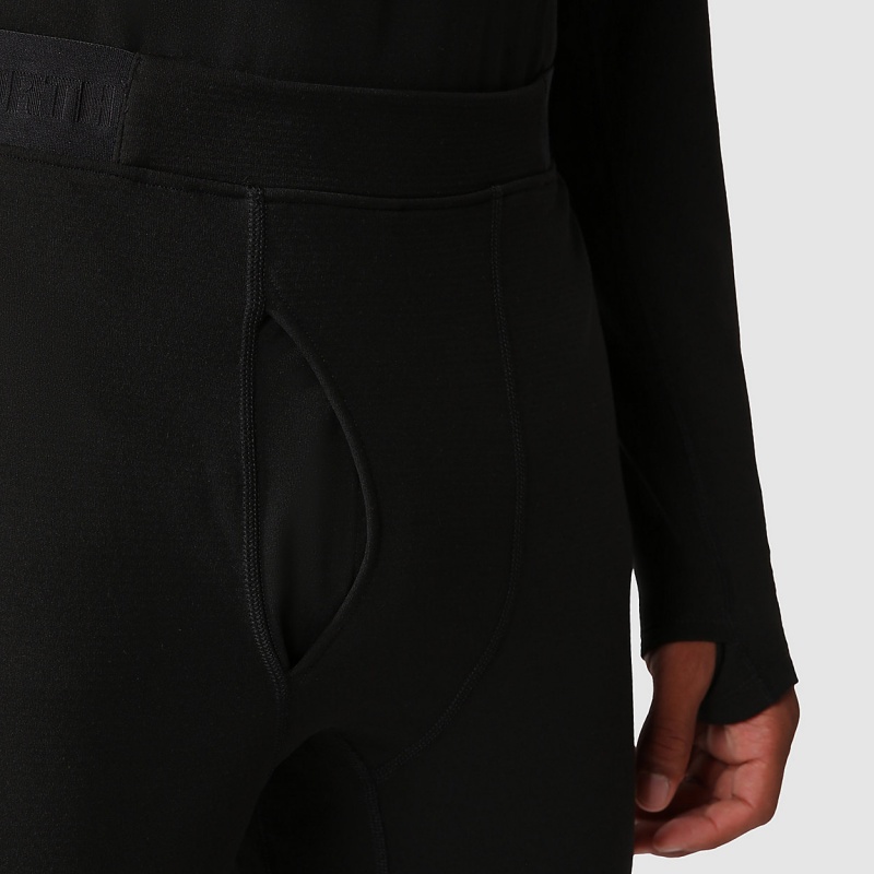 The North Face Dragline Baselayer Bottoms Tnf Black | XFGWMH-604