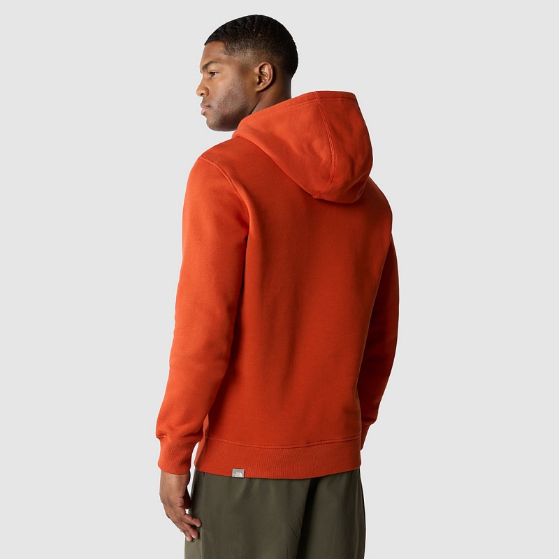 The North Face Drew Peak Hoodie Rusted Bronze | YXRWUG-973