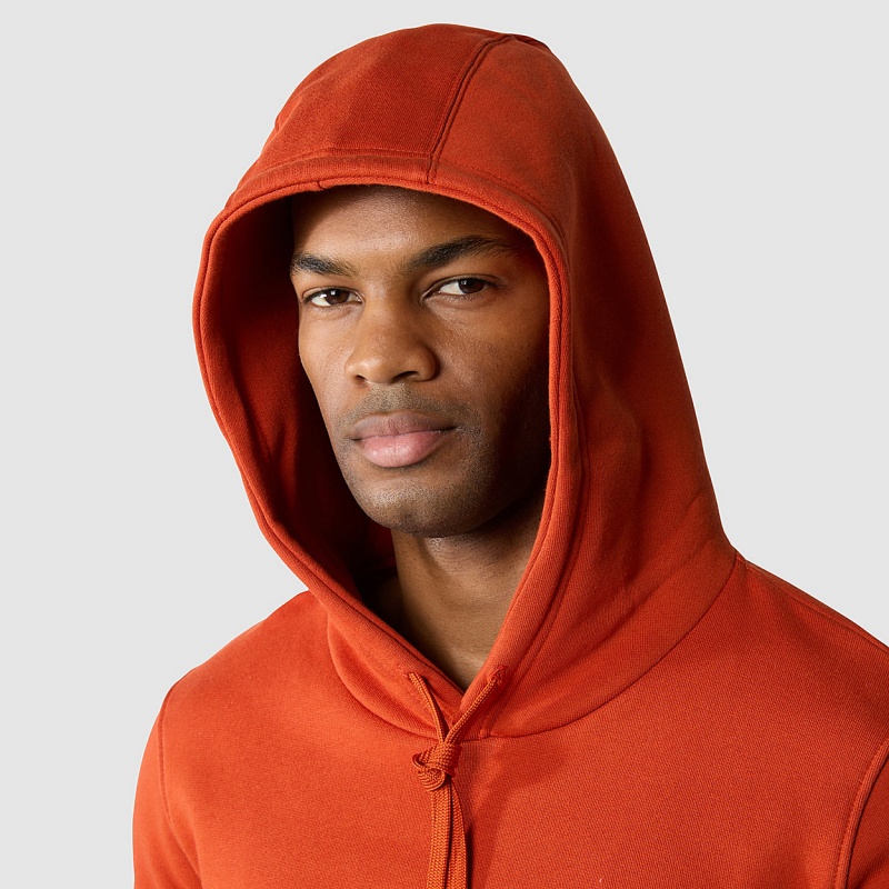 The North Face Drew Peak Hoodie Rusted Bronze | YXRWUG-973