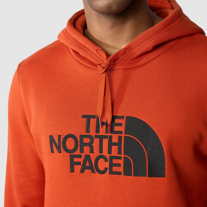 The North Face Drew Peak Hoodie Rusted Bronze | YXRWUG-973