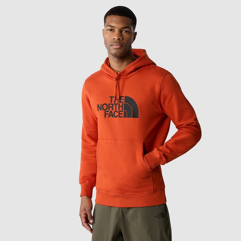 The North Face Drew Peak Hoodie Rusted Bronze | YXRWUG-973