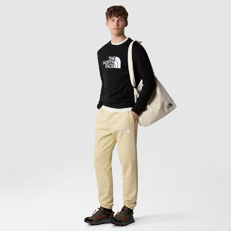 The North Face Drew Peak Sweater Tnf Black - Tnf White | KBZWPL-609