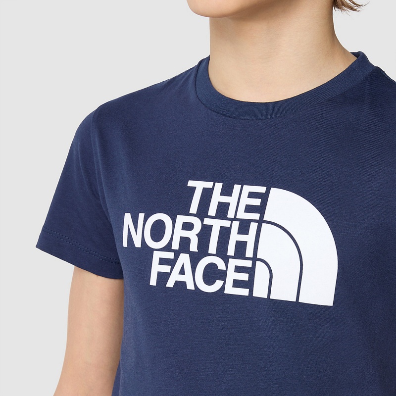 The North Face Easy T-Shirt Summit Navy | YWADFB-154