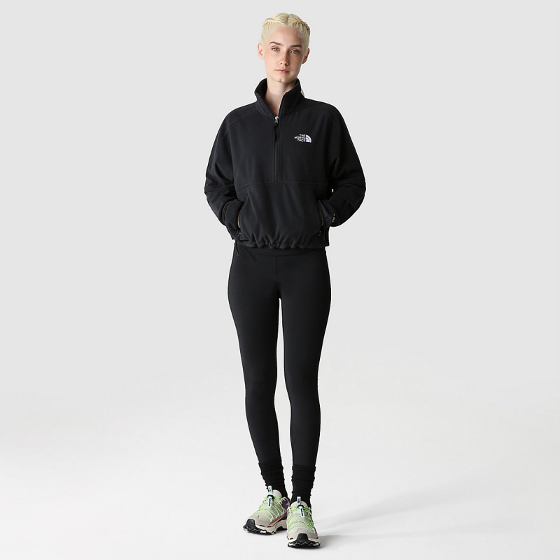 The North Face Elements Polartec® 100 1/4 Zip Fleece Tnf Black | ZHNSFB-081