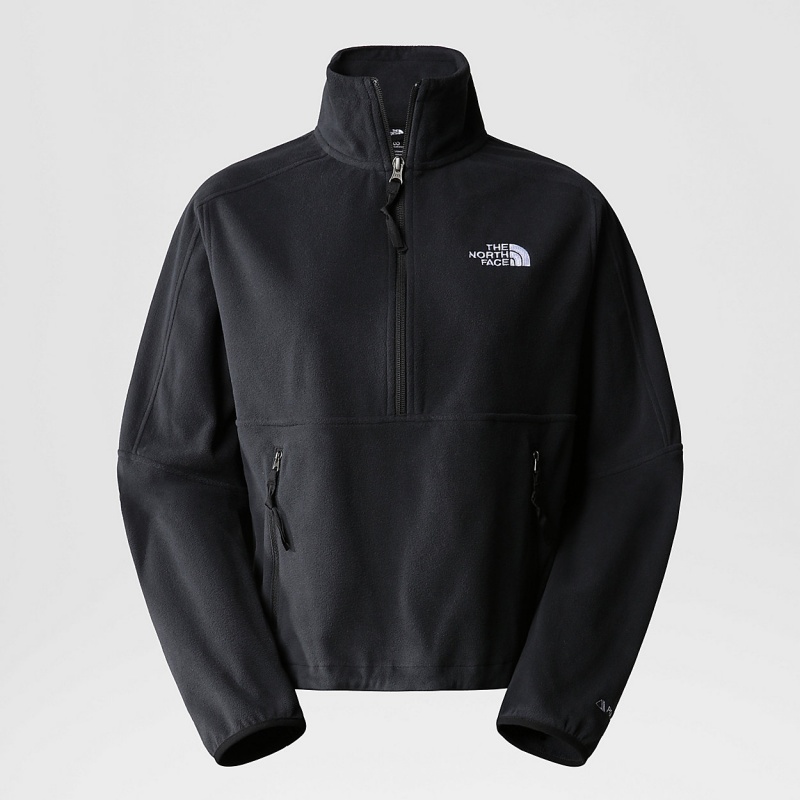 The North Face Elements Polartec® 100 1/4 Zip Fleece Tnf Black | ZHNSFB-081