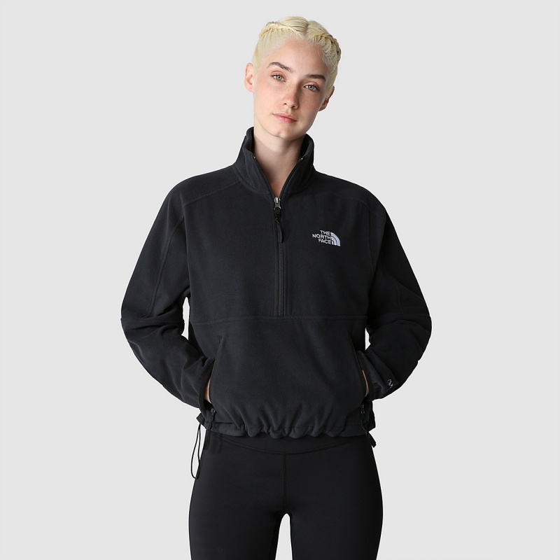 The North Face Elements Polartec® 100 1/4 Zip Fleece Tnf Black | ZHNSFB-081