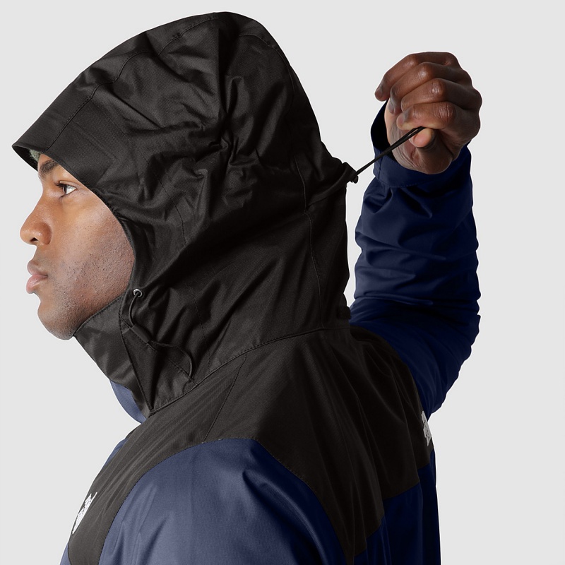 The North Face Evolve II Triclimate® Jacket Shady Blue/Tnf Black | VHGXAL-826