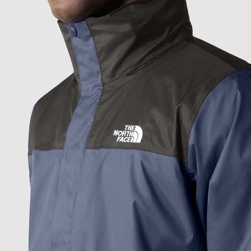 The North Face Evolve II Triclimate® Jacket Shady Blue/Tnf Black | VHGXAL-826