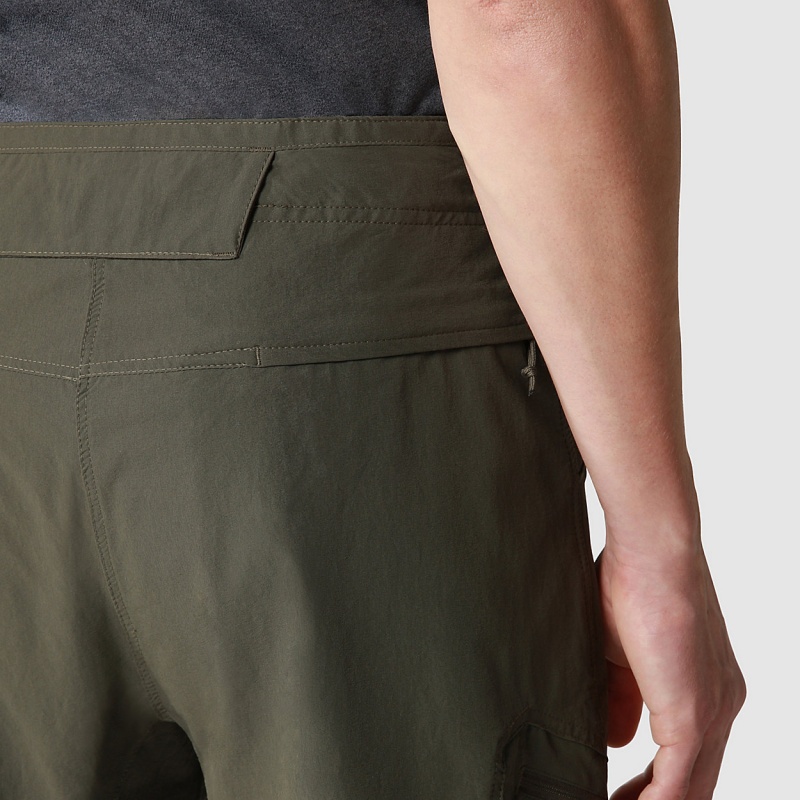 The North Face Exploration Convertible  Tapered Trousers New Taupe Green | IFSYCU-128