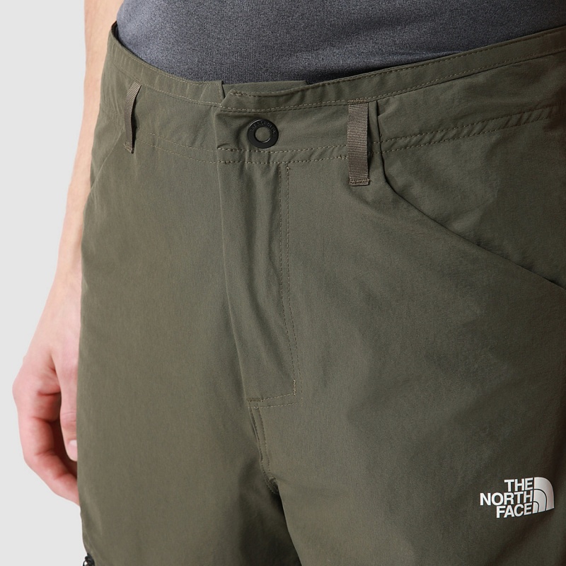 The North Face Exploration Convertible  Tapered Trousers New Taupe Green | IFSYCU-128