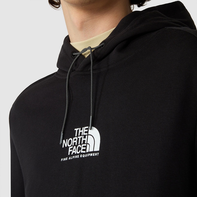 The North Face Fine Alpine Hoodie Tnf Black | LMGWEK-351