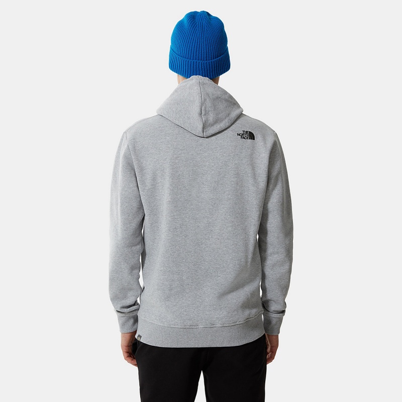 The North Face Fine Hoodie Tnf Light Grey Heather | CFTPBO-820