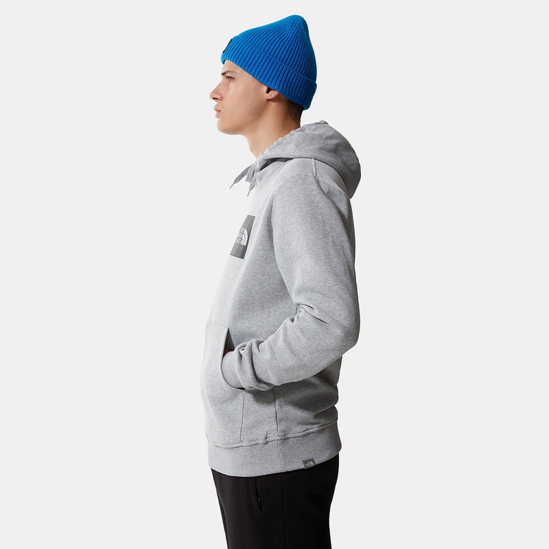 The North Face Fine Hoodie Tnf Light Grey Heather | CFTPBO-820