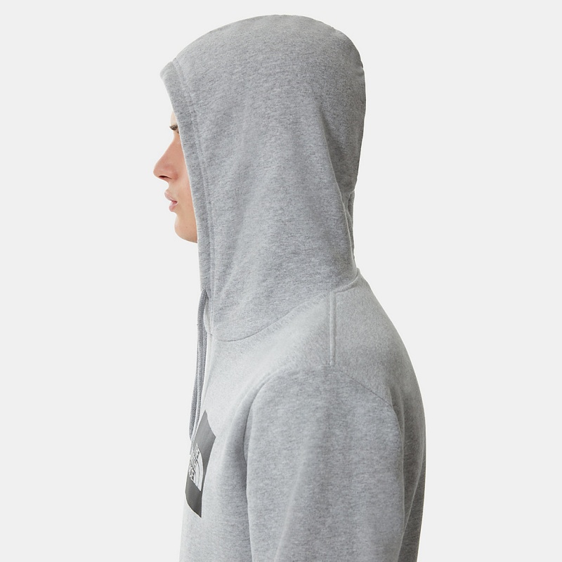 The North Face Fine Hoodie Tnf Light Grey Heather | CFTPBO-820