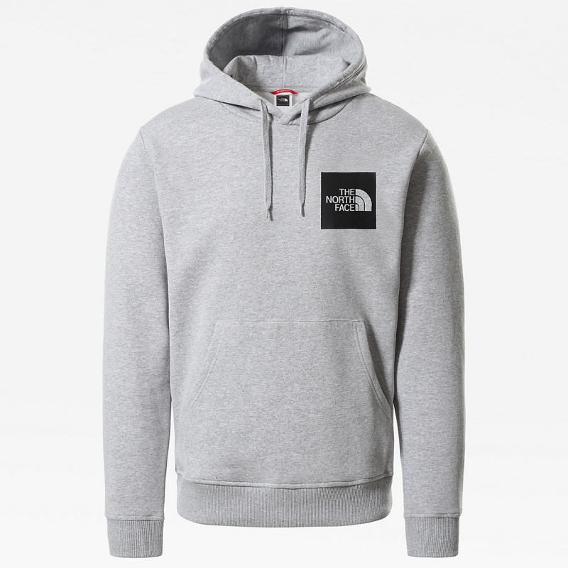 The North Face Fine Hoodie Tnf Light Grey Heather | CFTPBO-820