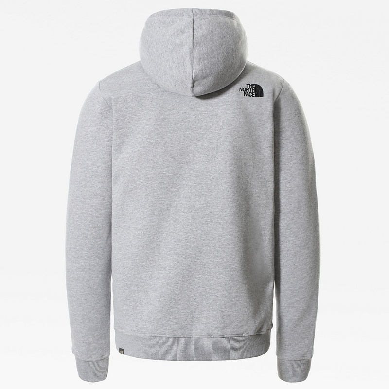 The North Face Fine Hoodie Tnf Light Grey Heather | CFTPBO-820