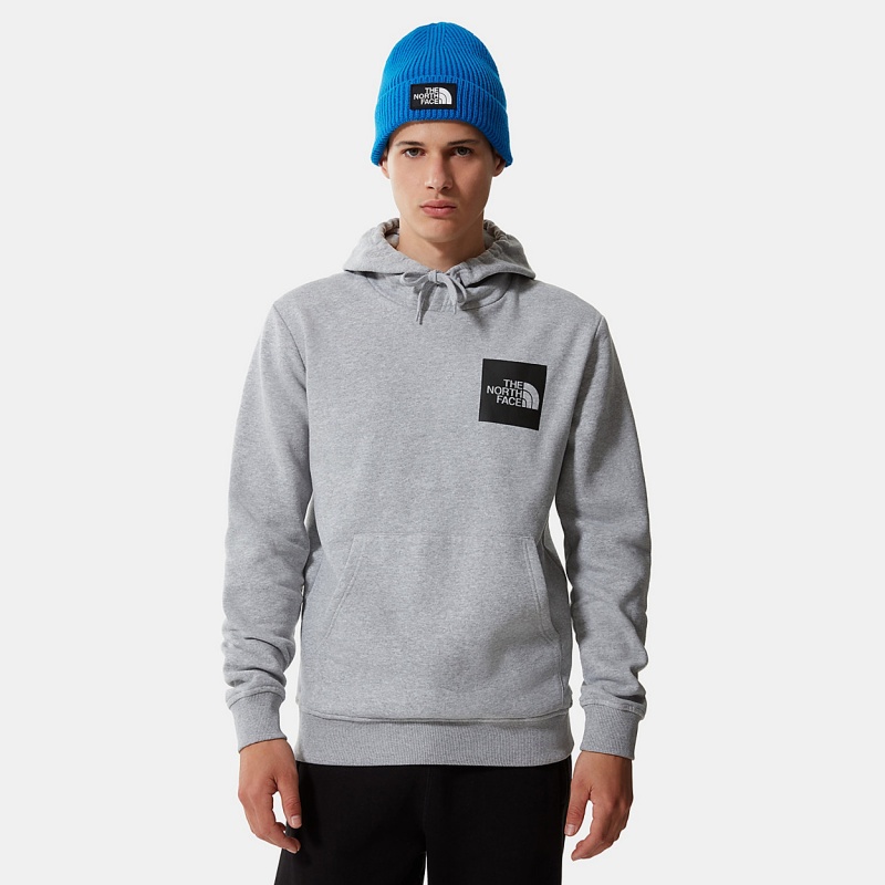 The North Face Fine Hoodie Tnf Light Grey Heather | CFTPBO-820