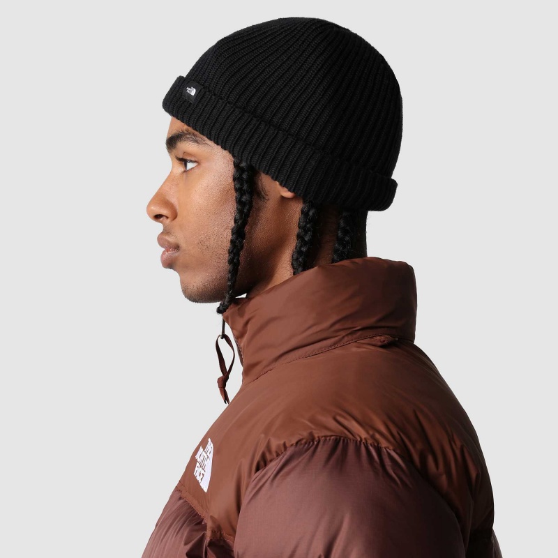 The North Face Fisherman Beanie Tnf Black | GYXJVO-817