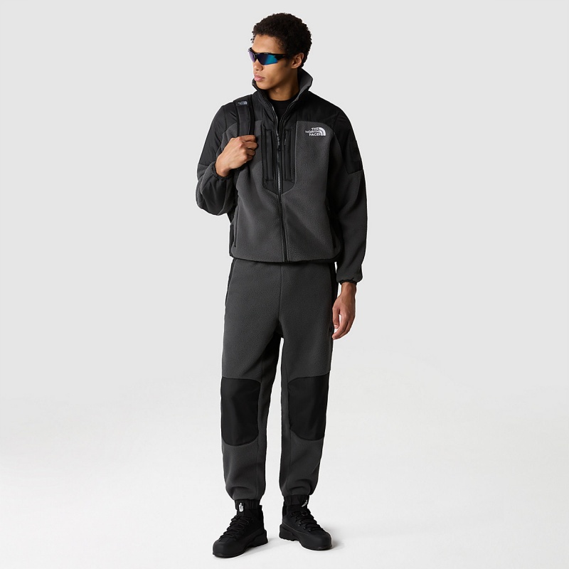 The North Face Fleeski Y2K Trousers Asphalt Grey - Tnf Black | BVODGP-657