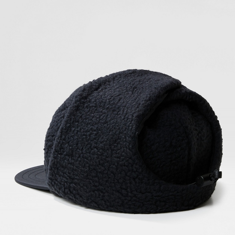 The North Face Forrest Fleece Trapper Hat Tnf Black | LJSXUE-658