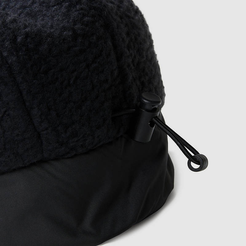 The North Face Forrest Fleece Trapper Hat Tnf Black | LJSXUE-658