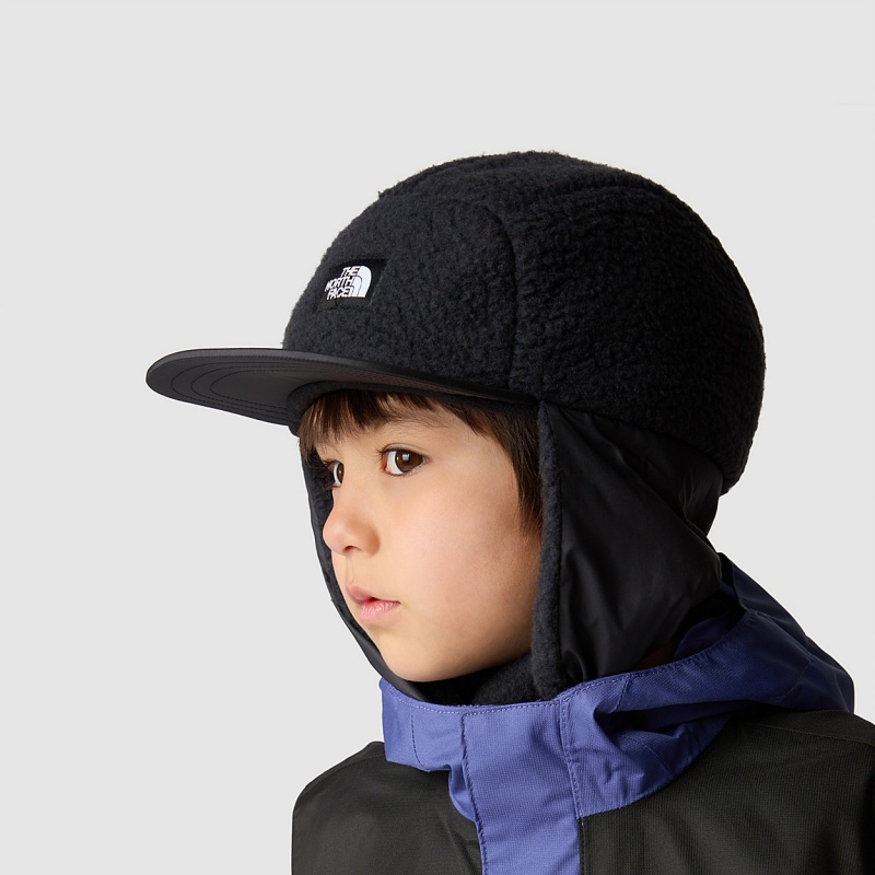 The North Face Forrest Fleece Trapper Hat Tnf Black | LJSXUE-658