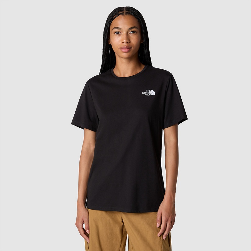 The North Face Foundation Graphic T-Shirt Tnf Black - Tnf White | UVEQWD-025