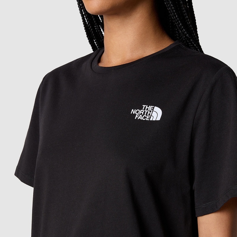 The North Face Foundation Graphic T-Shirt Tnf Black - Tnf White | UVEQWD-025