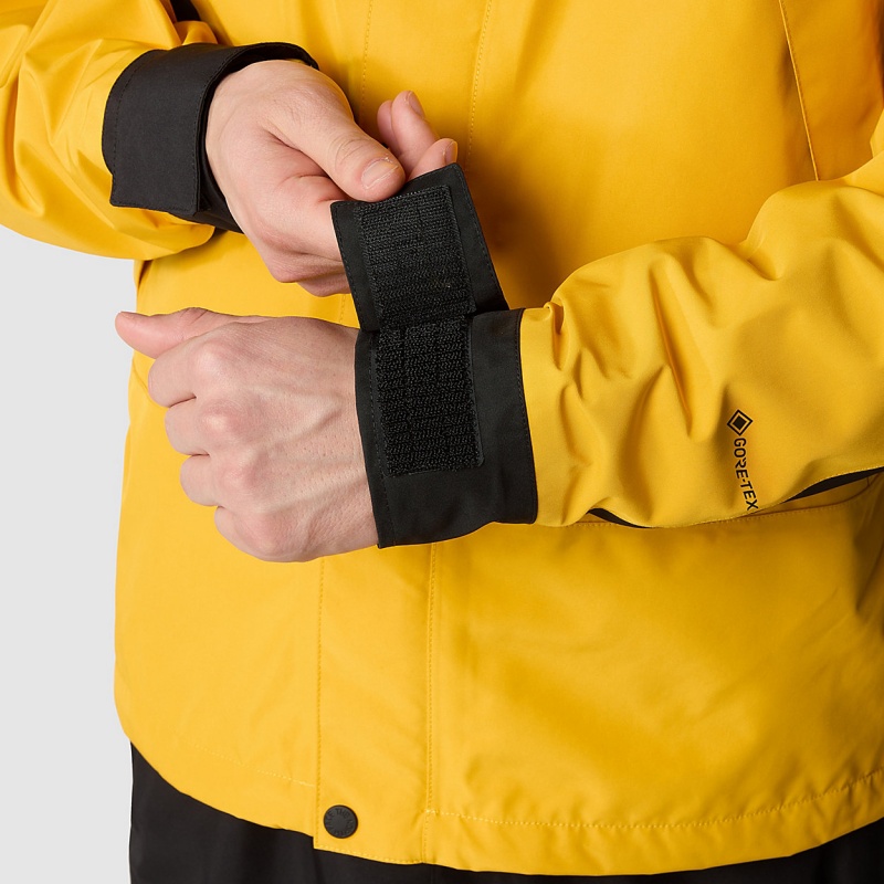 The North Face GORE-TEX® Mountain Jacket Summit Gold - Tnf Black | GNIDVF-920