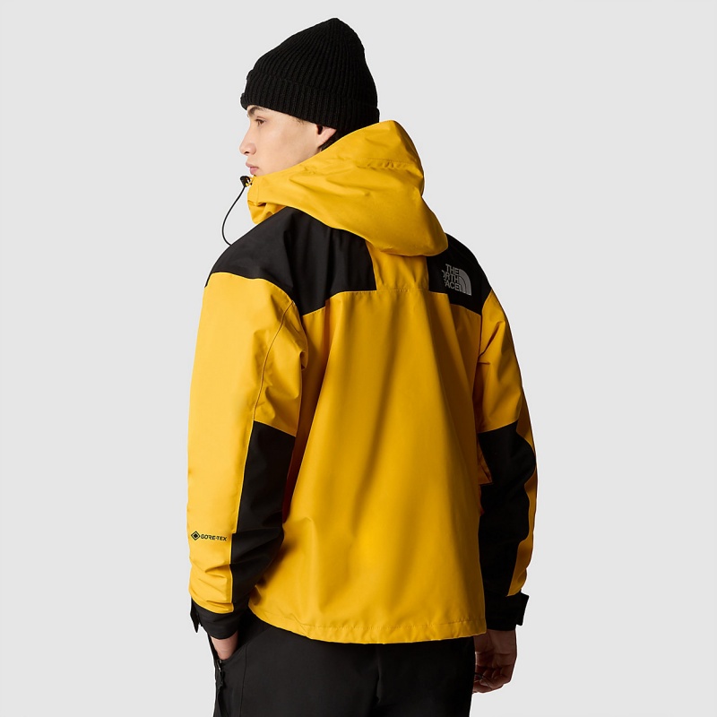 The North Face GORE-TEX® Mountain Jacket Summit Gold - Tnf Black | GNIDVF-920