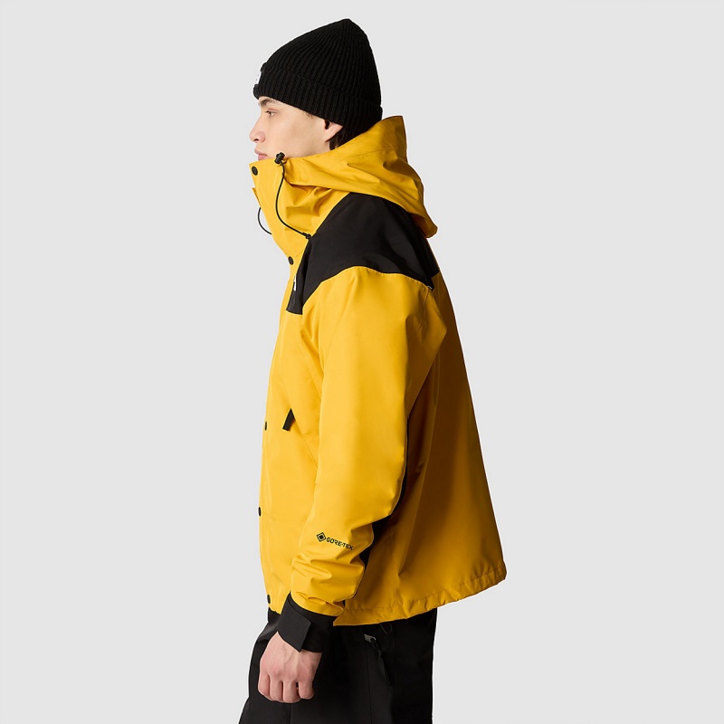 The North Face GORE-TEX® Mountain Jacket Summit Gold - Tnf Black | GNIDVF-920