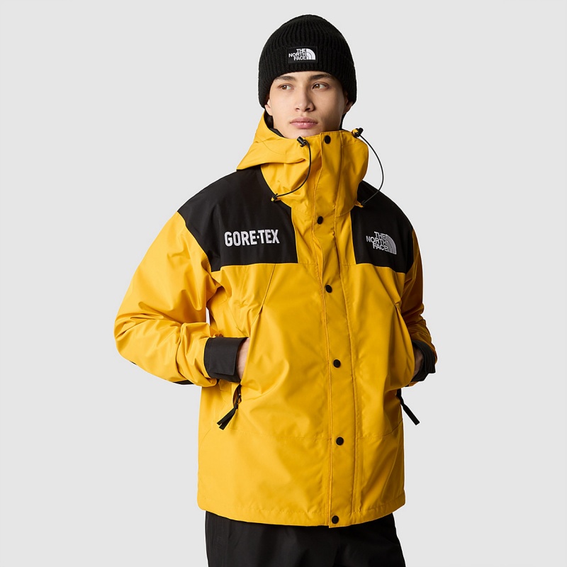 The North Face GORE-TEX® Mountain Jacket Summit Gold - Tnf Black | GNIDVF-920